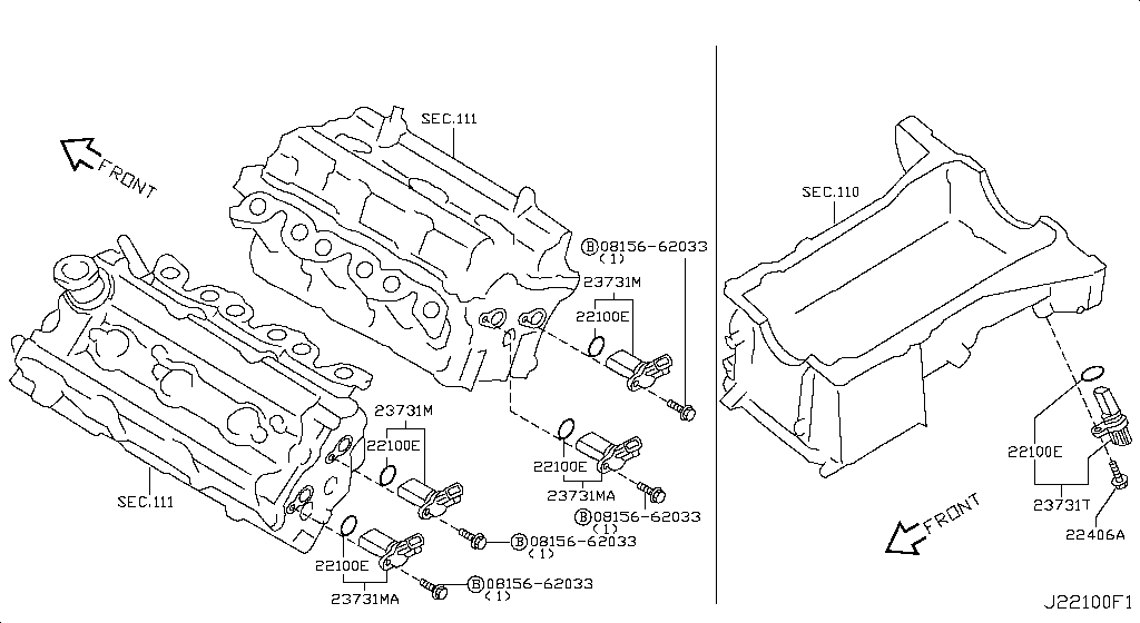 Distributor Ignition Timing Sensor