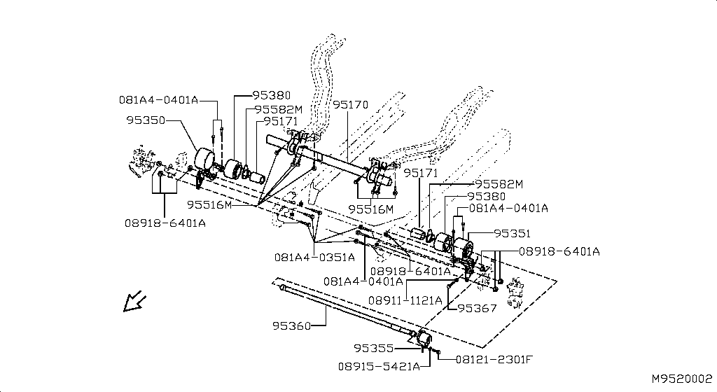 Tilt Cab Mounting & Hoist Control