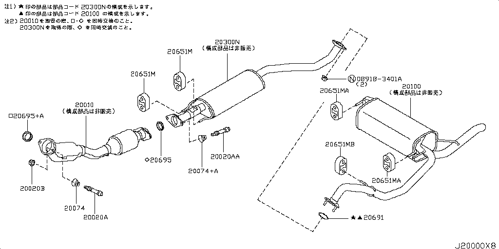 Exhaust Tube & Muffler