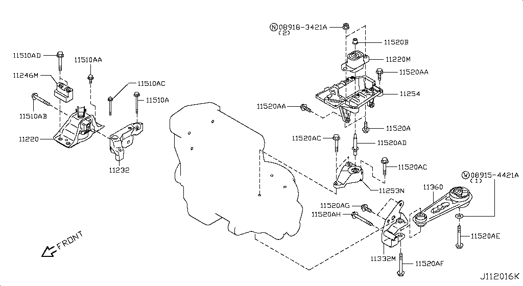 Engine & Transmission Mounting
