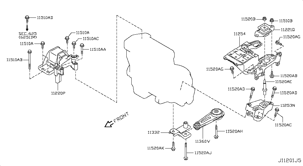 Engine & Transmission Mounting