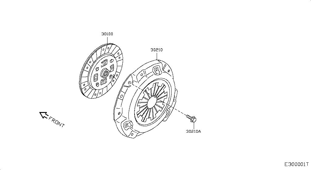 Clutch Cover Disc Release Parts