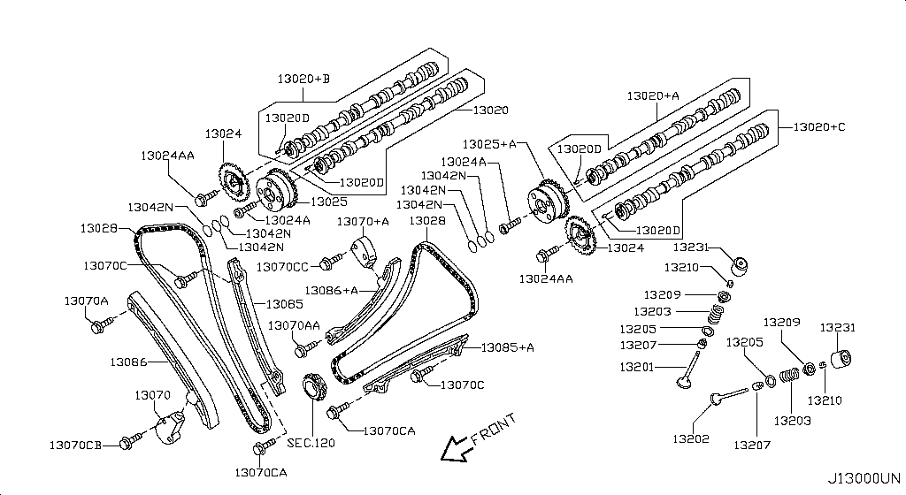 Camshaft & Valve Mechanism