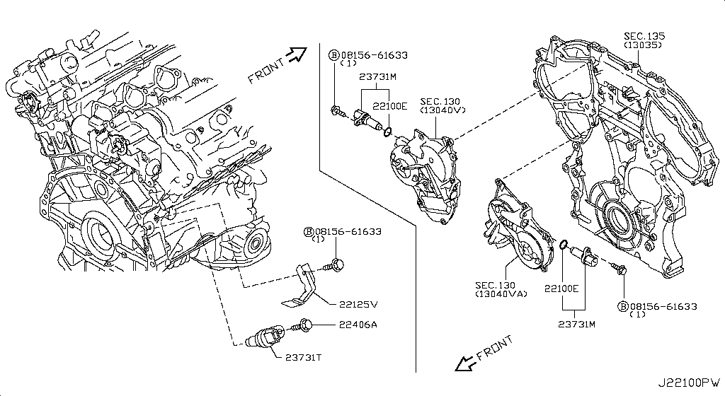 Distributor Ignition Timing Sensor