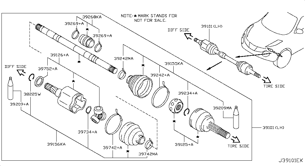 Front Drive Shaft