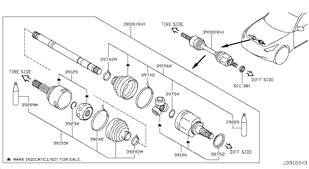 Front Drive Shaft