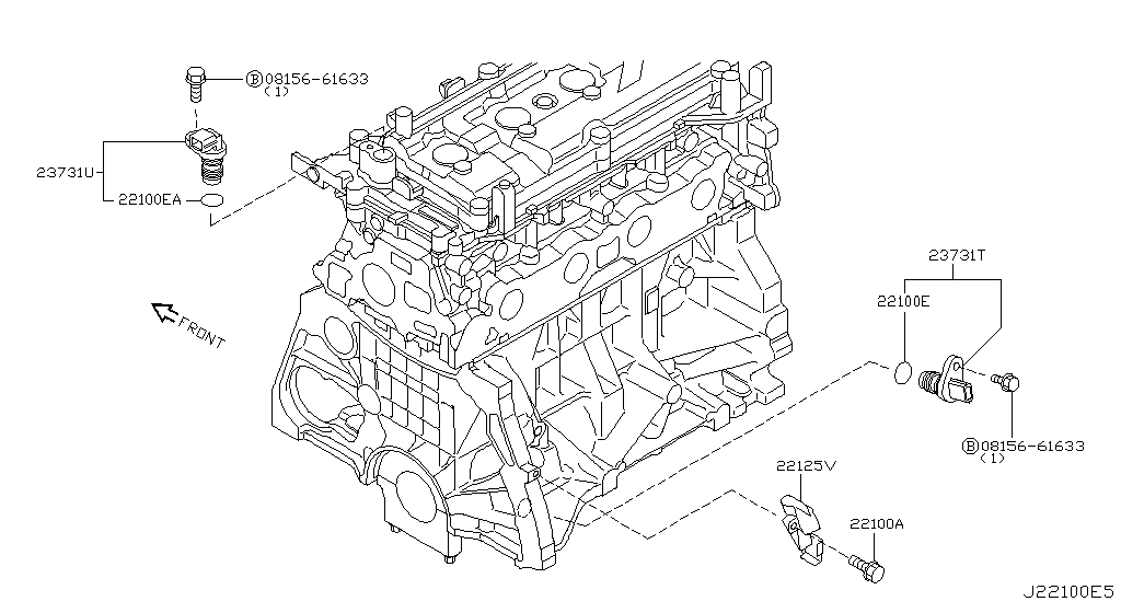 Distributor Ignition Timing Sensor