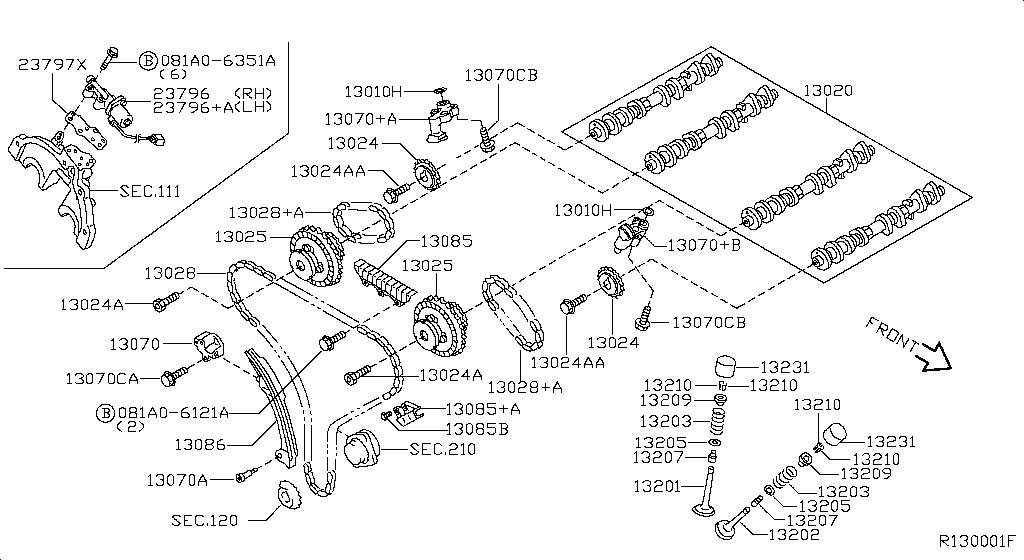 Camshaft & Valve Mechanism