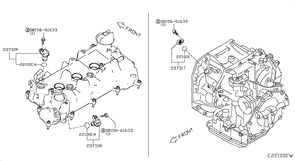 Distributor Ignition Timing Sensor