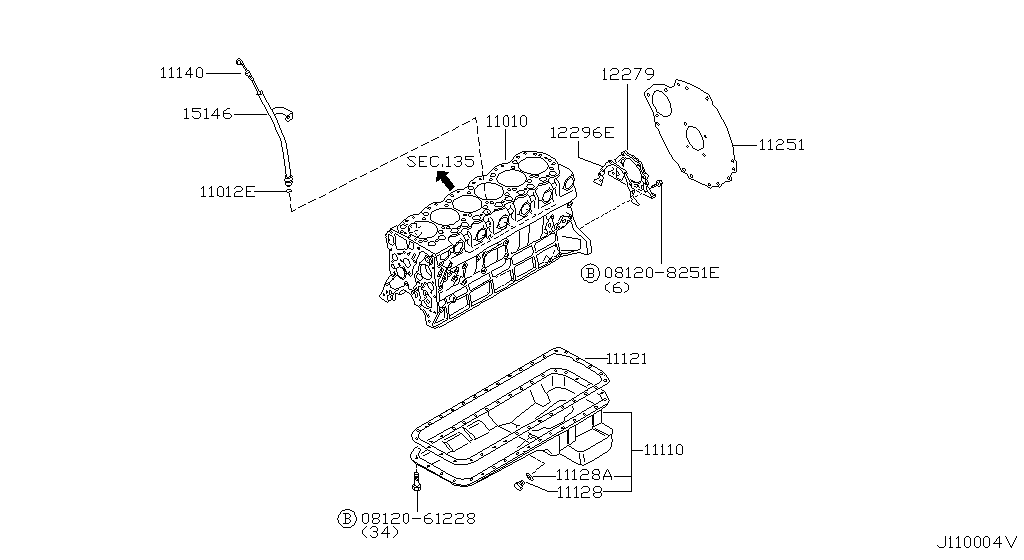 Cylinder Block & Oil Pan