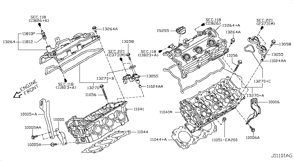 Cylinder Head & Rocker Cover