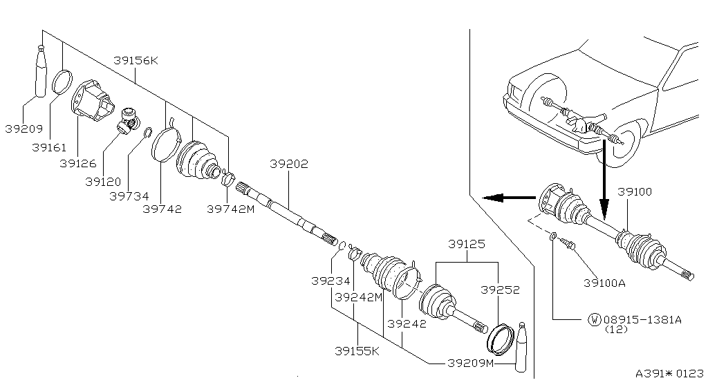 Front Drive Shaft