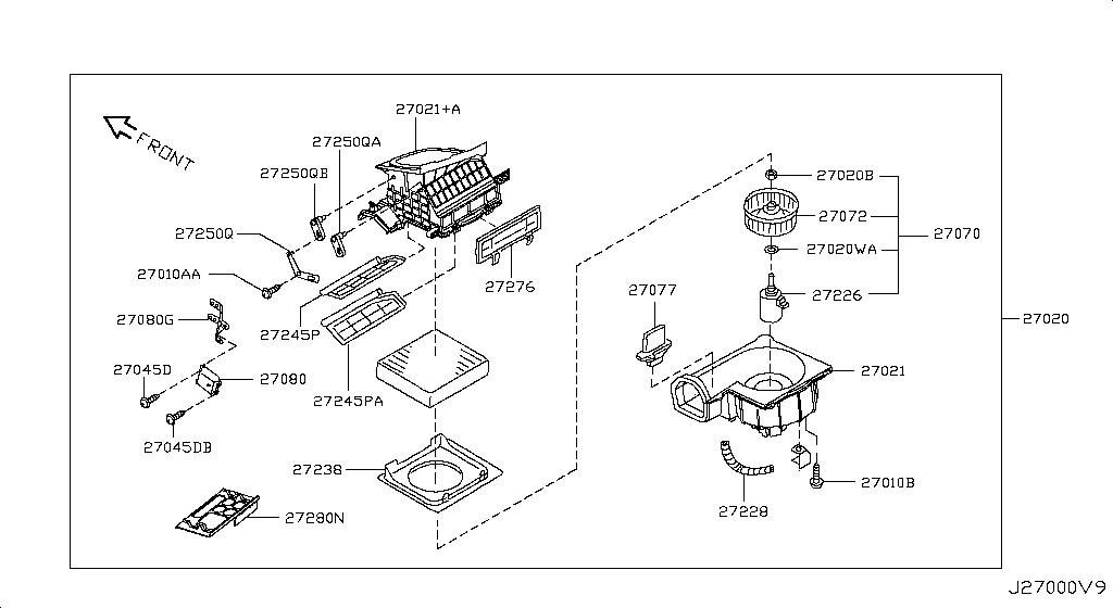 Heater Blower Unit