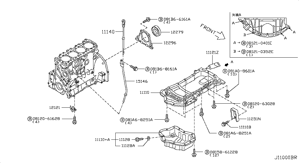 Cylinder Block & Oil Pan