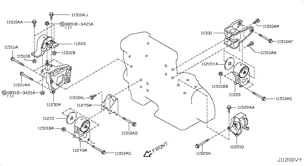 Engine & Transmission Mounting