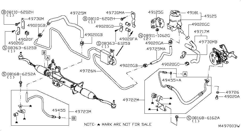 Power Steering Piping