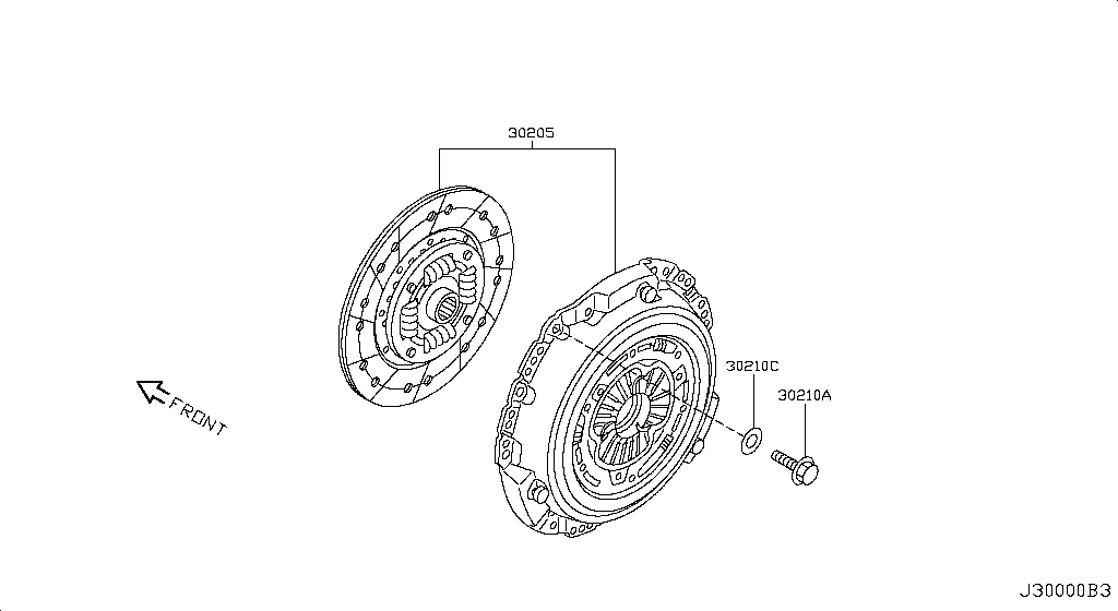 Clutch Cover Disc Release Parts