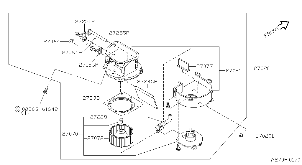 Heater Blower Unit