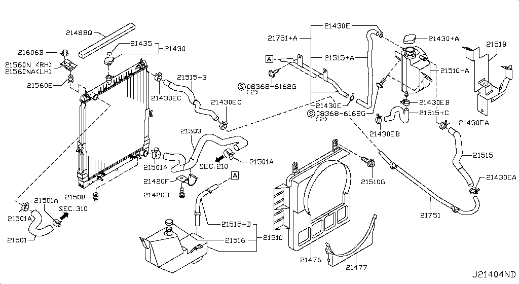 Radiator Shroud Inverter Cooling