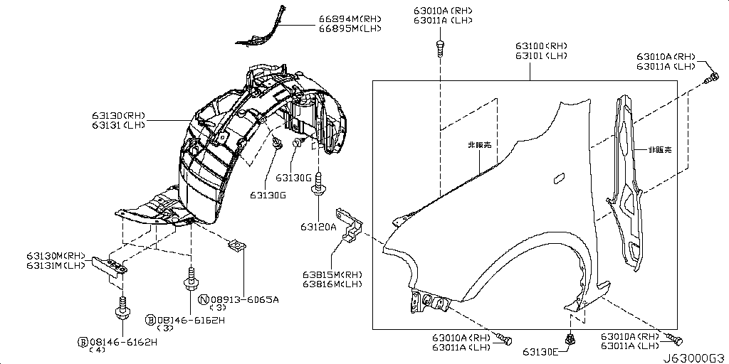 Front Fender Drive