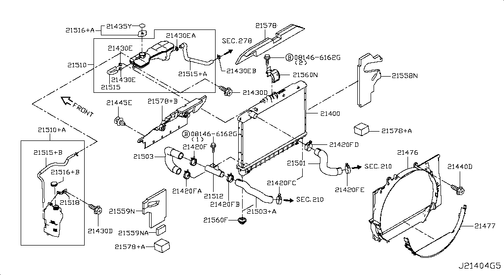 Radiator Shroud Inverter Cooling