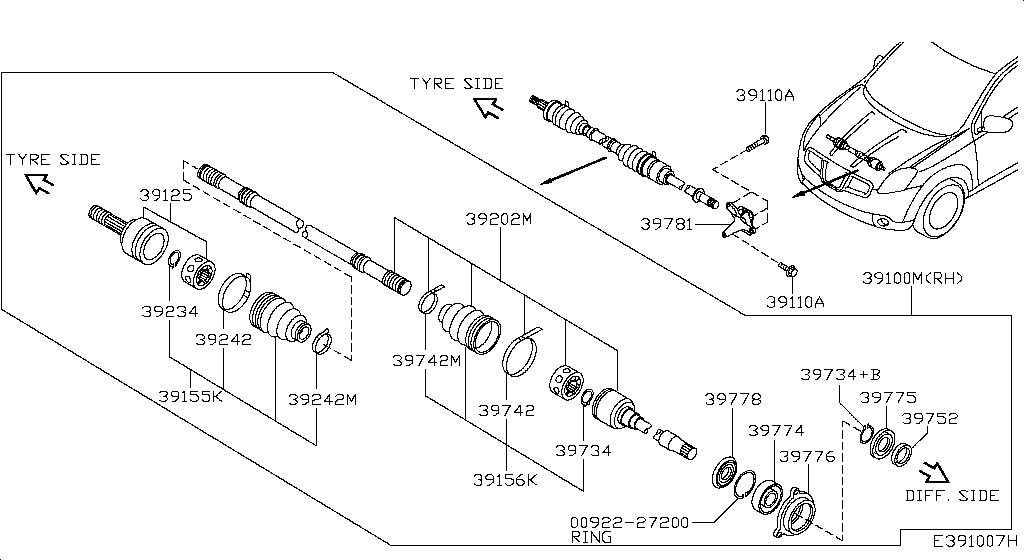 Front Drive Shaft
