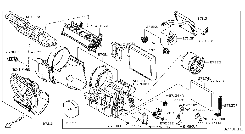 Heater Blower Unit