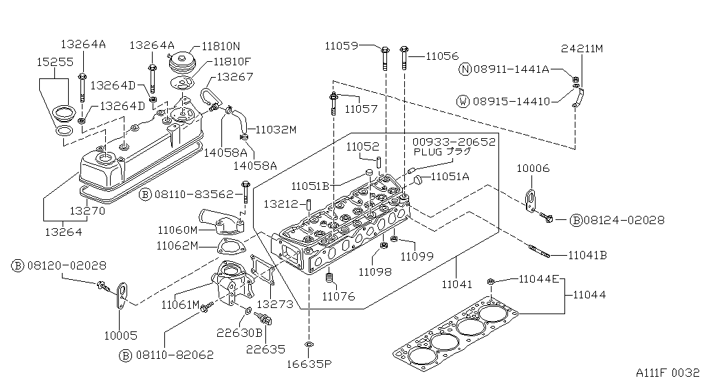 Cylinder Head & Rocker Cover