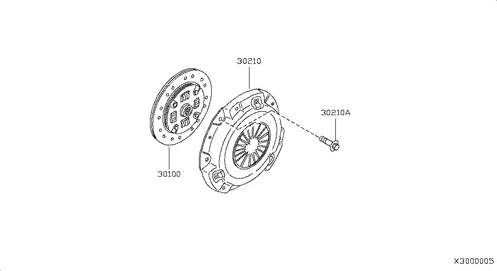 Clutch Cover Disc Release Parts