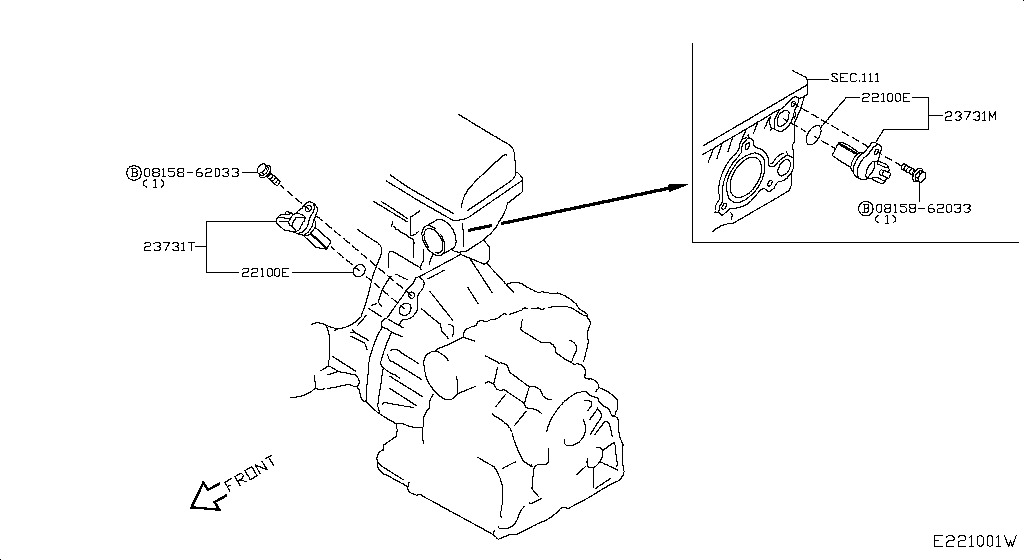 Distributor Ignition Timing Sensor