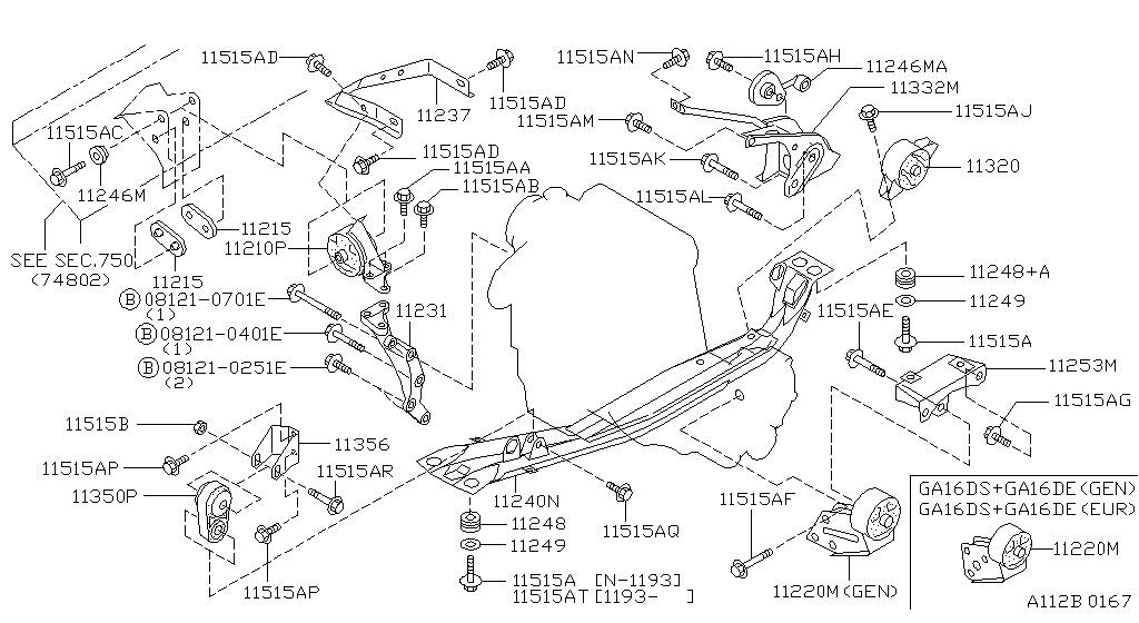Engine & Transmission Mounting