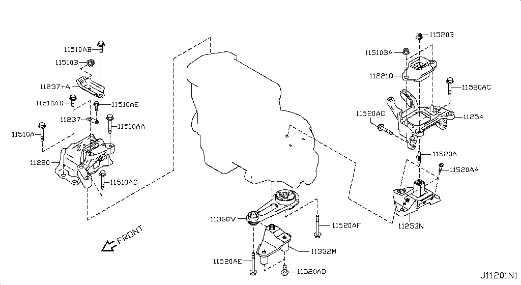 Engine & Transmission Mounting