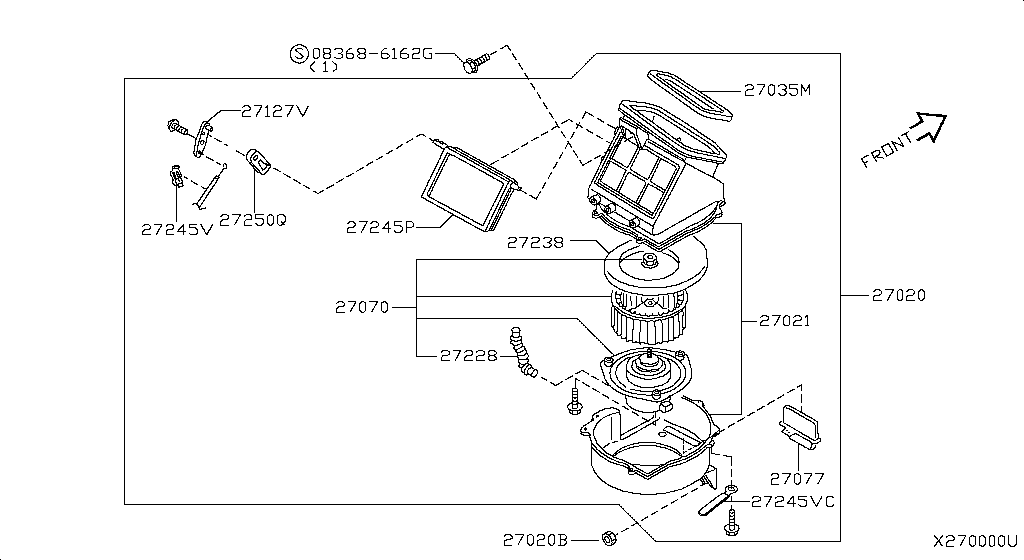 Heater Blower Unit