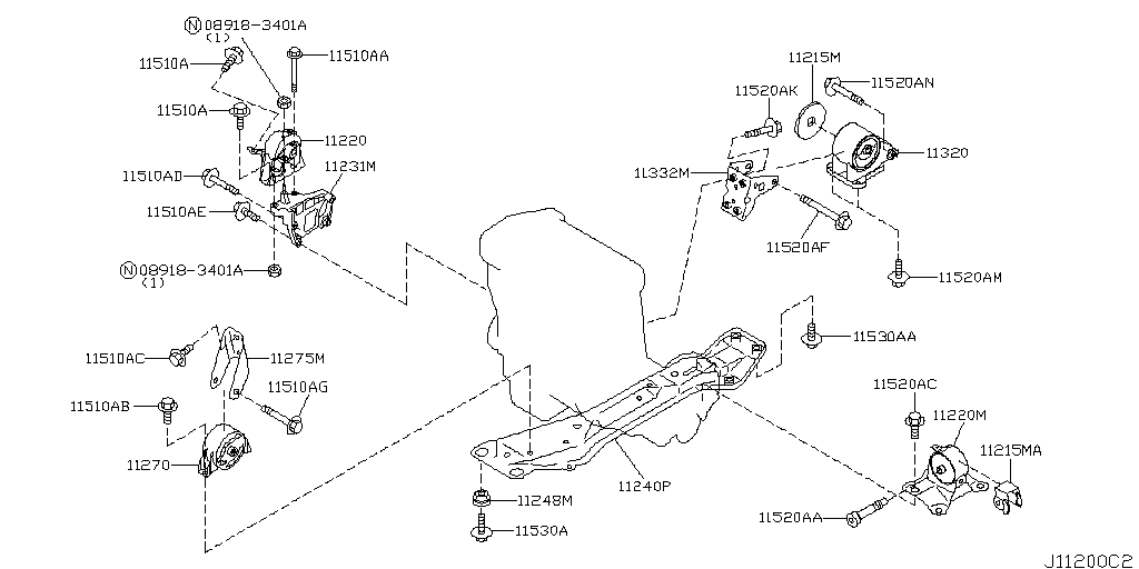Engine & Transmission Mounting