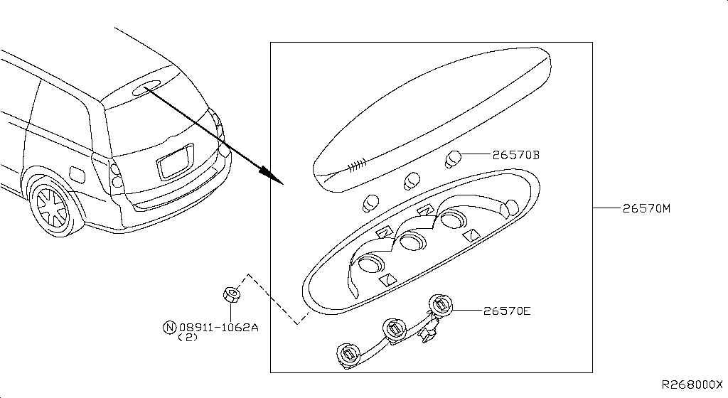 High Mounting Stop Lamp