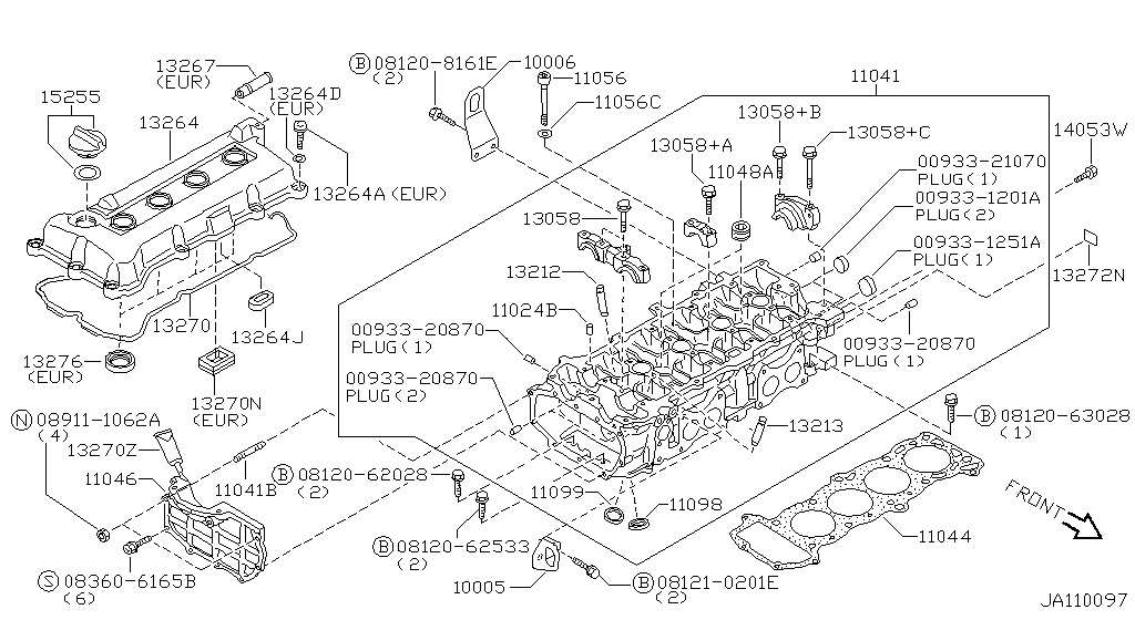 Cylinder Head & Rocker Cover