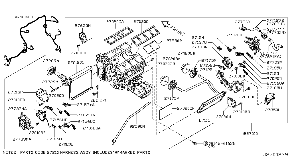 Heater Blower Unit