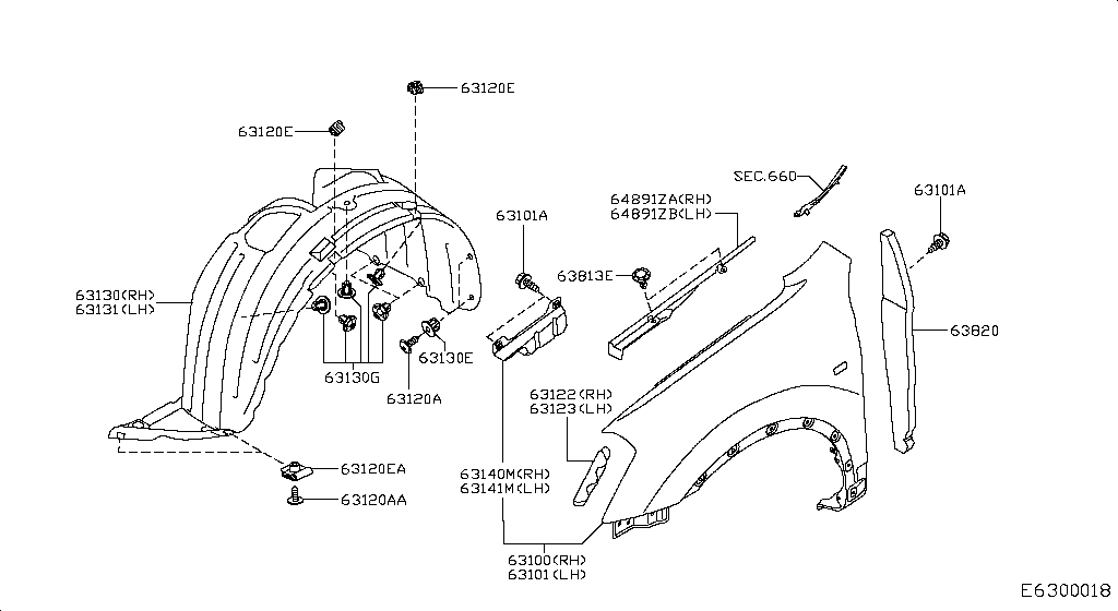 Front Fender & Fitting