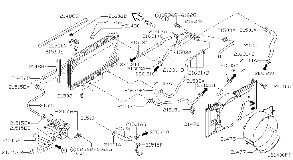 Radiator Shroud Inverter Cooling