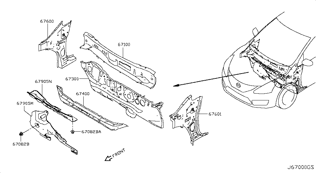 Dash Panel & Fitting