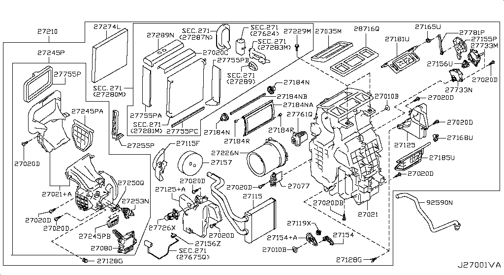 Heater Blower Unit