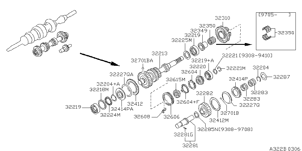 Transmission Gear Assembly