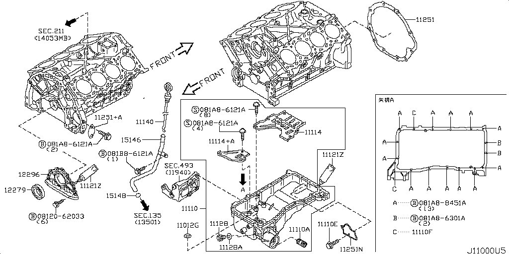 Cylinder Block & Oil Pan