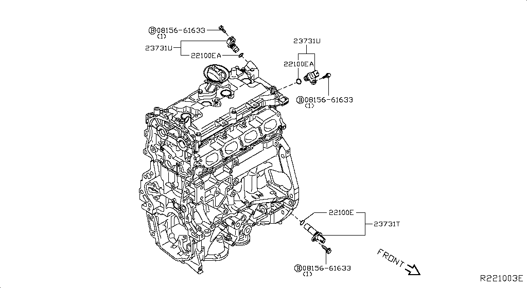 Distributor Ignition Timing Sensor