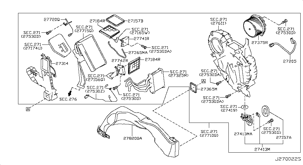 Heater Blower Unit