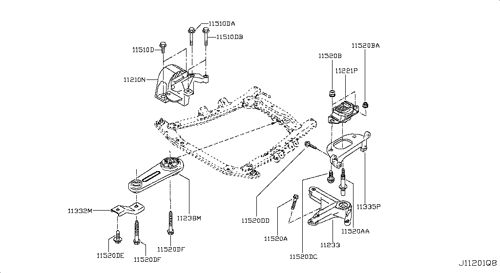 Engine & Transmission Mounting