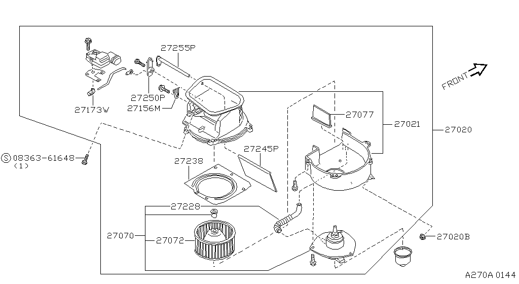 Heater Blower Unit