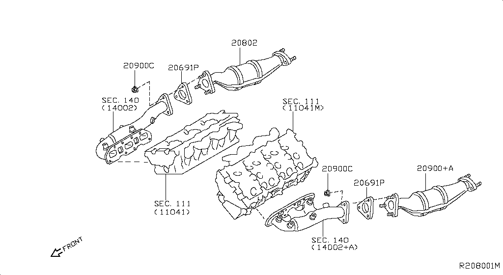 Catalyst Converter, Exhaust Fuel & Ure In