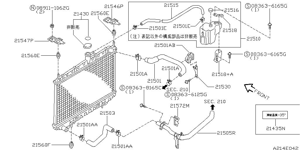 Radiator, Shroud & Inverter Cooling