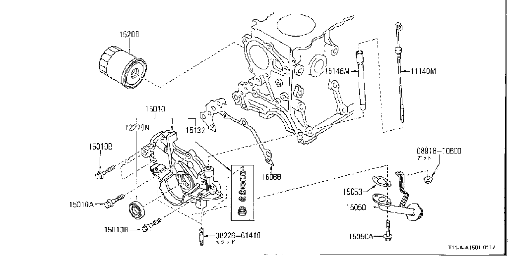 Filtro de bomba de aceite
